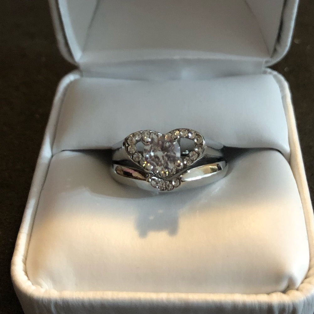 Sold - Sterling Silver Wedding set